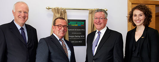 Minister launches first Jones Bros' Highlands office
