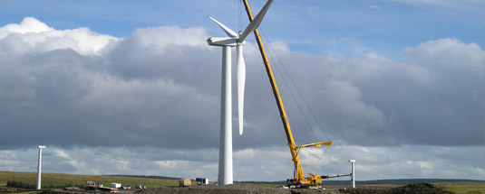 wind farm construction northwest